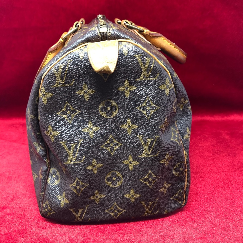 Authentic Louis Vuitton tote bag speedy 30 - Picture 15 of 16